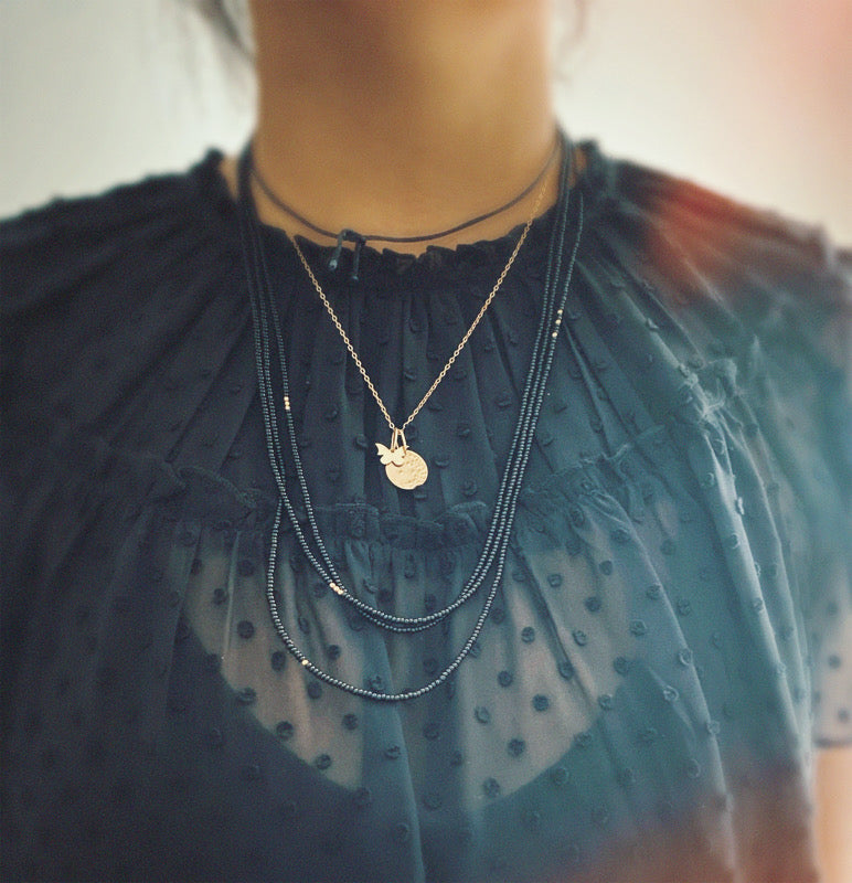 free spirited double charm necklaces - two charms one story | la vie bohème