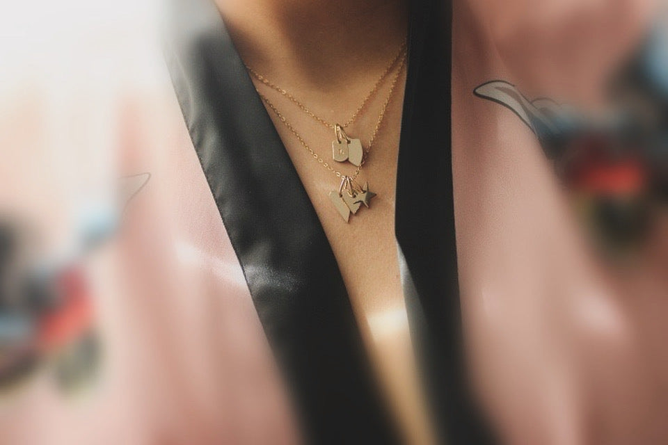 longing gold heart necklace - andJules Jewelry