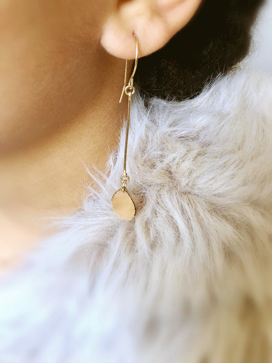 minimal bohemian earrings