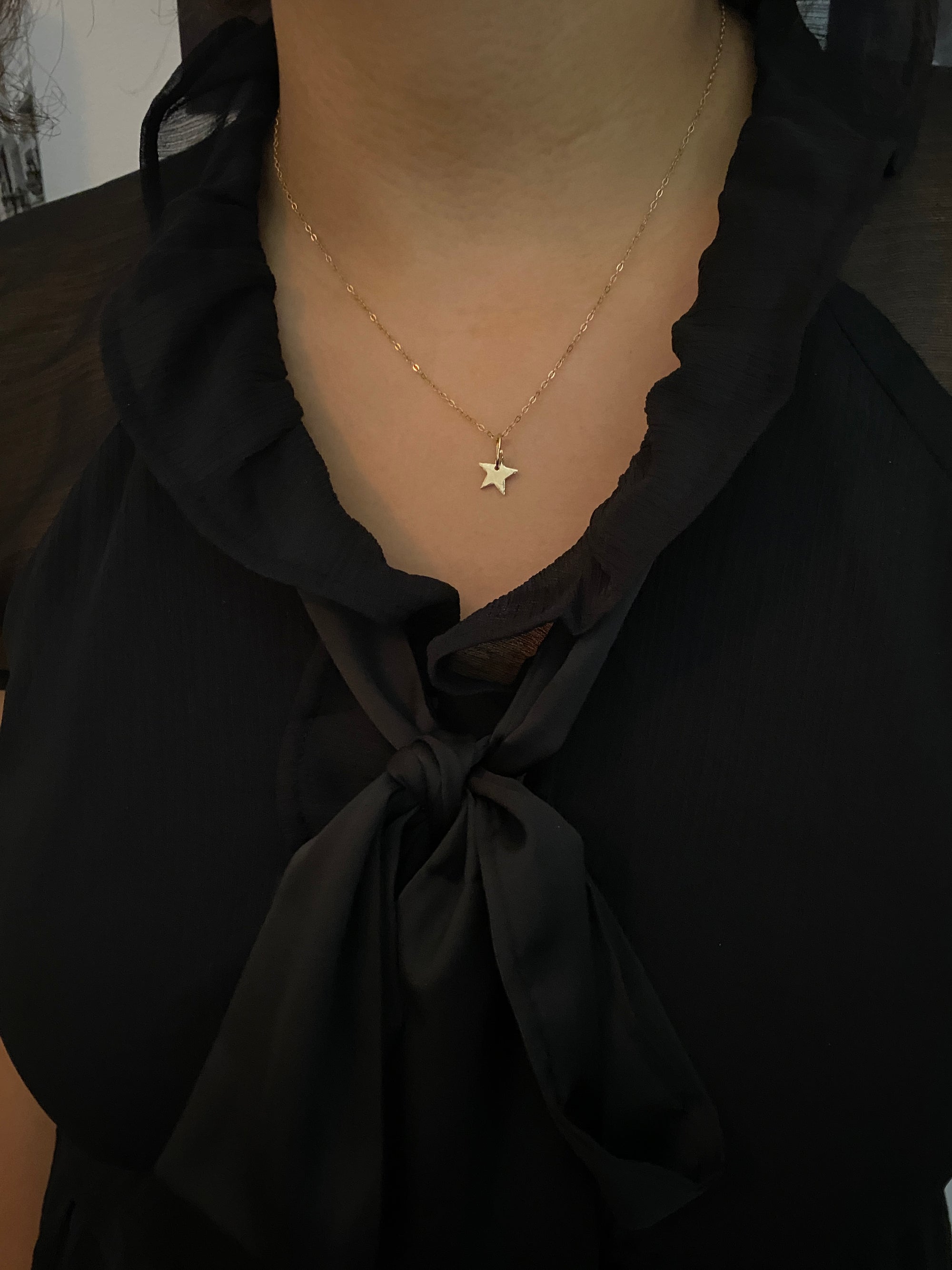  dainty gold star necklace andJules Jewelry