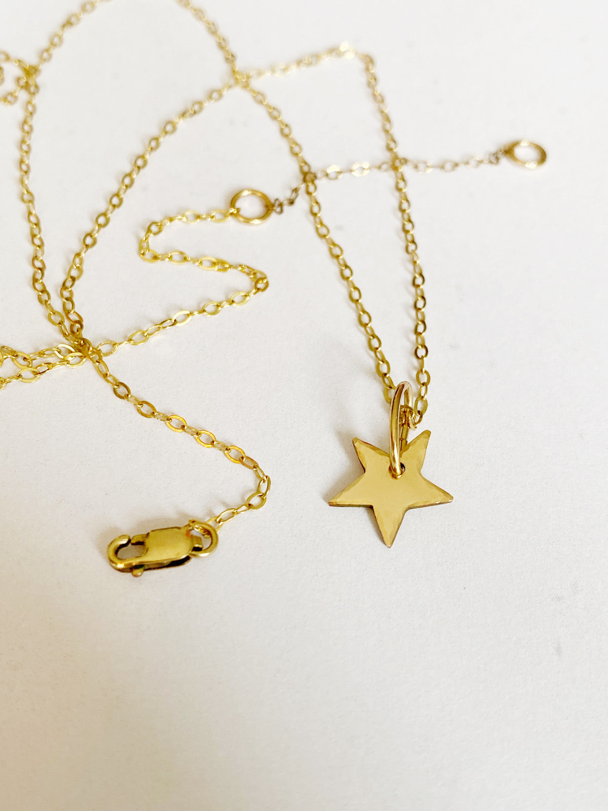  gold star necklace - andJules Jewelry