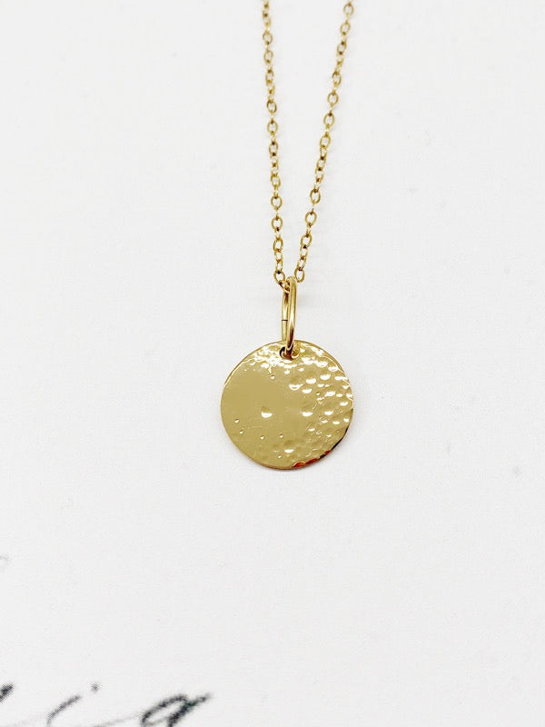 lullaby gold moon necklace full moon gold necklace andJules 