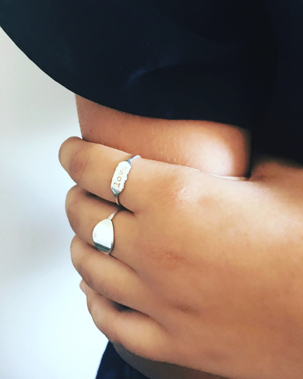 love letters ring in sterling silver - andJules Jewelry