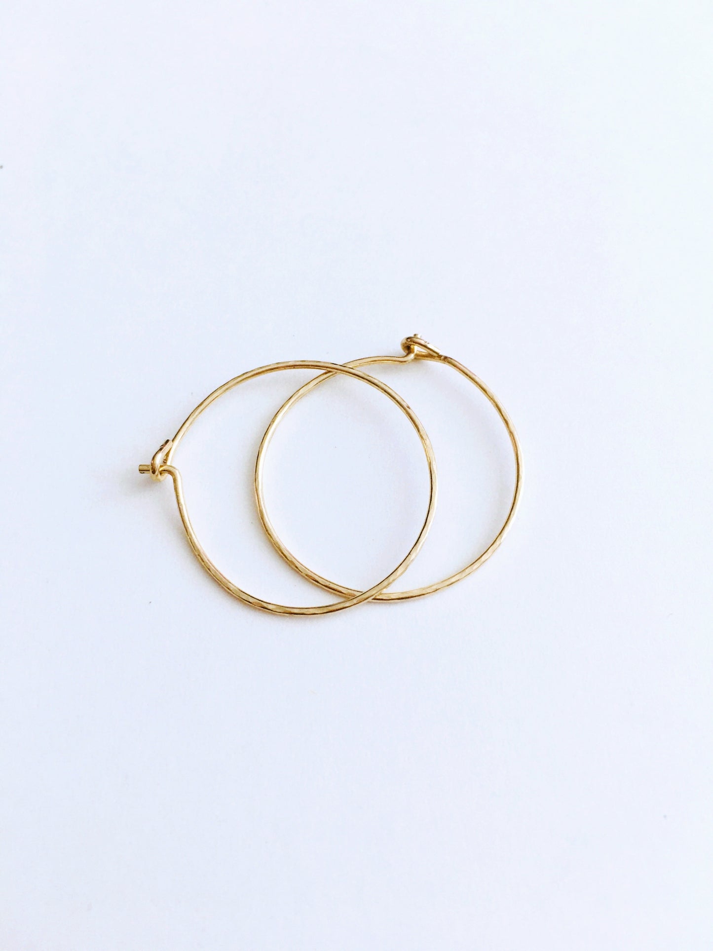 magic dust hoop earrings in gold + silver - andJules Jewelry
