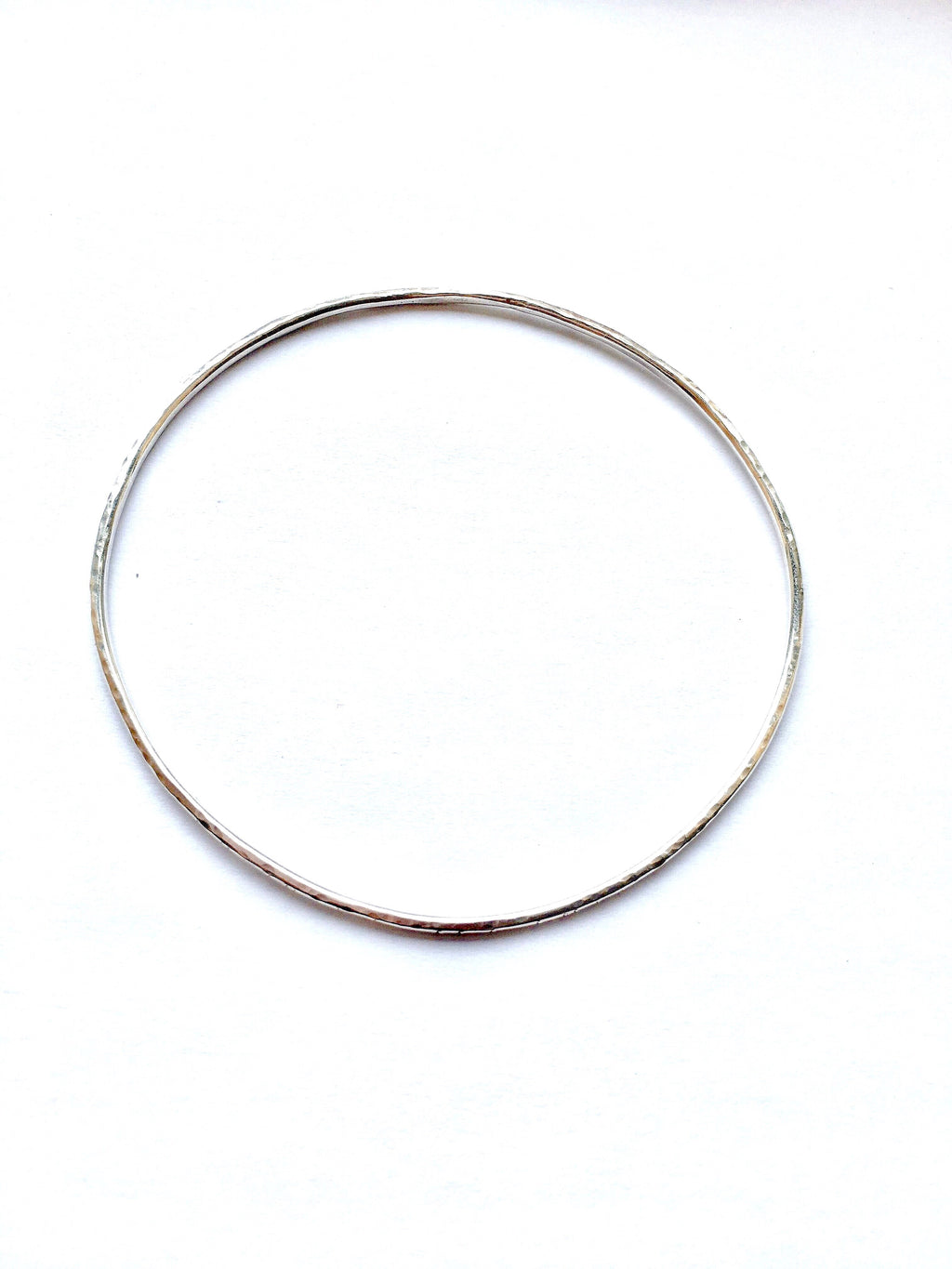 poetry bangle bracelet, sterling silver - andJules Jewelry